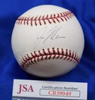 Joe Mauer JSA COA Autograph Official Major League OML Signed Baseball 1