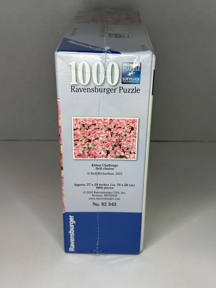 Rompecabezas Premium Ravensburger "Kitten Challenge" 1000 piezas SELLADO Foto 3 de 4