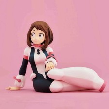 MHA Uraraka Ochako & Toga Himiko 10cm Anime Sitting Figure Gift