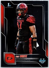 #25 Trey White, San Diego State Aztecs - 1st 2025 Topps Chrome University Base