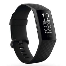 Fitbit Charge 4 Black Fitness and Activity Tracker with Built-In GPS Renewed