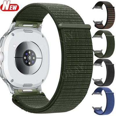 Nylon Ersatz Armband Für Samsung Galaxy Watch 8/ 8 Classic Ultra 47mm Smartwatch