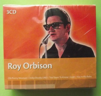 Roy Orbison 3 CD Box Set NEW/ Sealed - Oh Pretty Woman, Too Soon To Know