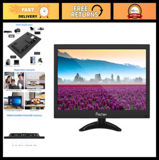 11.6" Security Monitor - HDMI VGA AV BNC Input, 1366x768 Display for CCTV DVR