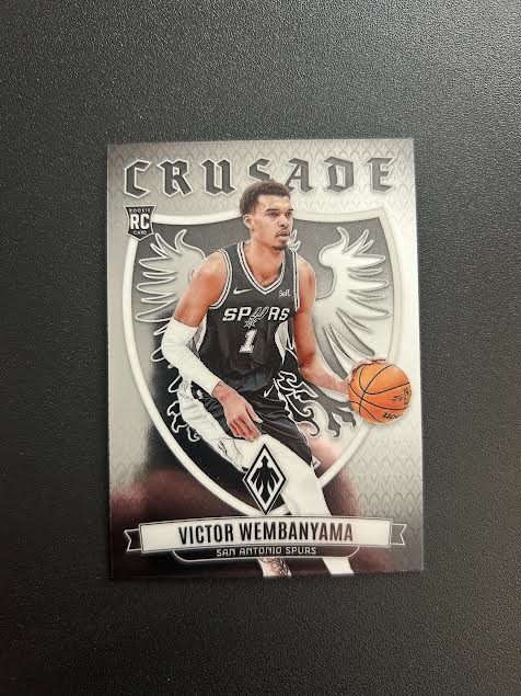 2023-24 Panini Phoenix Crusade Victor Wembanyama #3 International (RC)