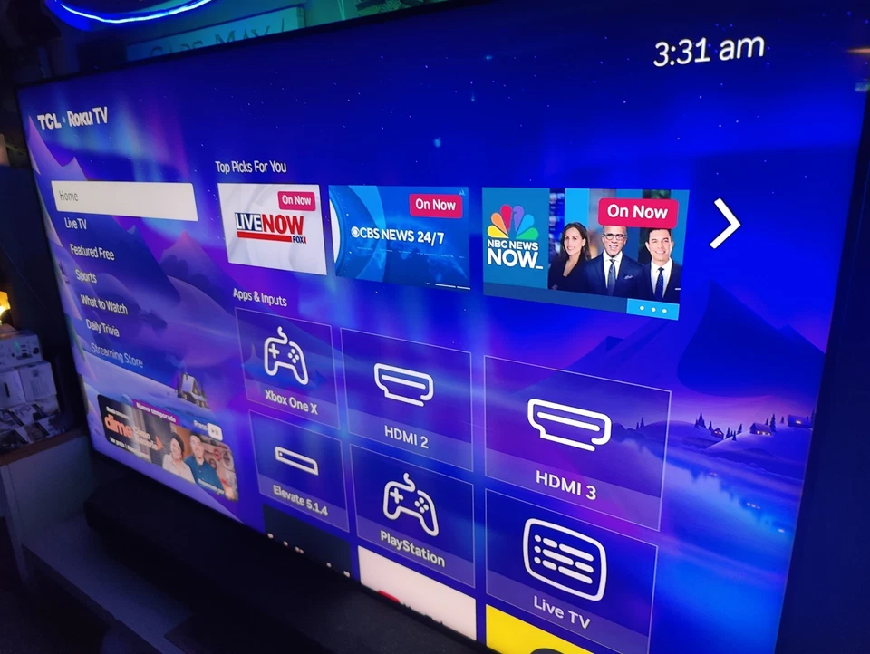 TCL 75" MINI-LED 8 SERIES Rare FLAGSHIP Smart TV- Works Perfectly No Scratches - Image 4 of 4