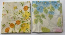 2pc Mixed Vintage Pillowcases Lot 407