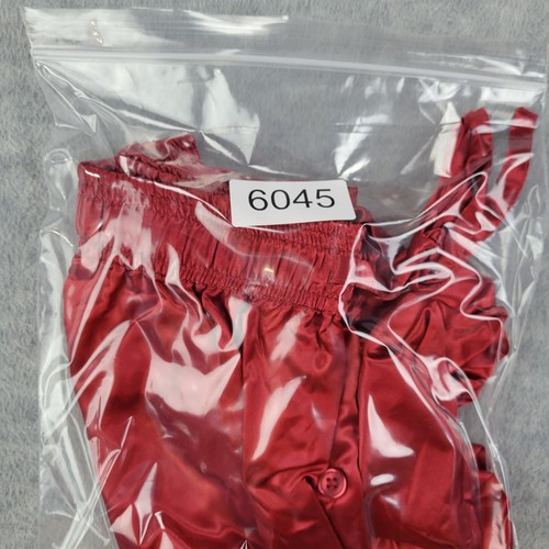 INTIMO Satin Sleepwear Lounge Pants Red Elastic Waist Drawstring Mens M NWOT - Picture 13 of 13