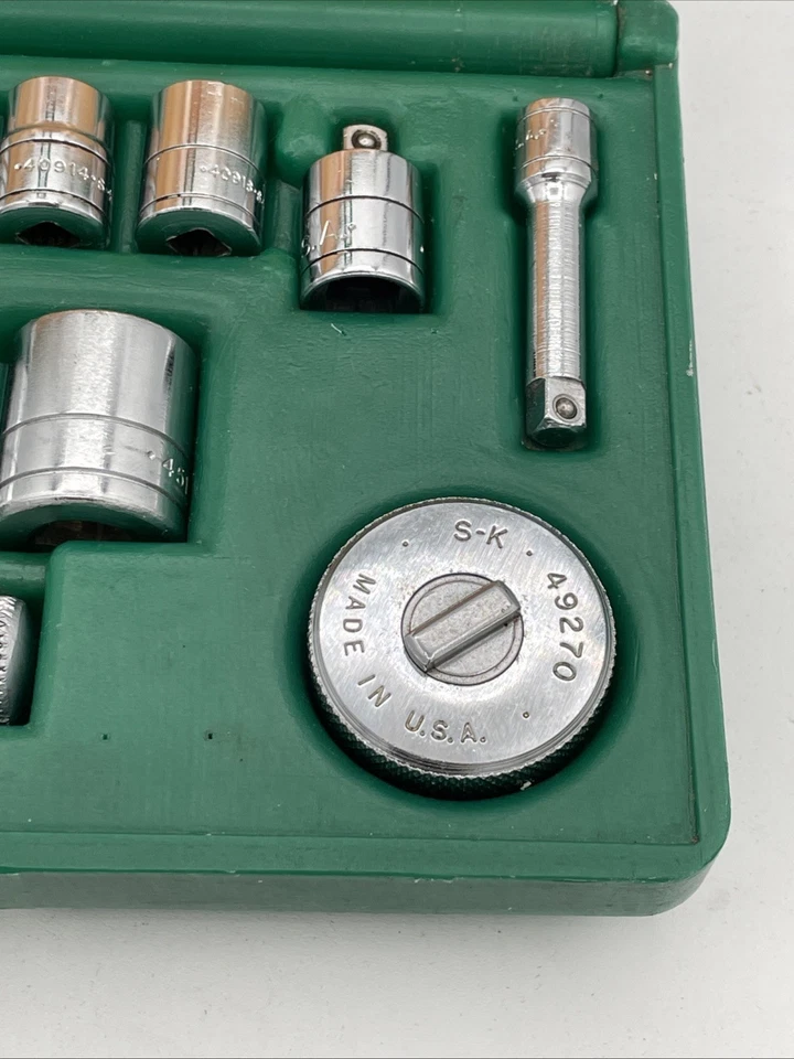S-K Tools SK 4216 SuperSaver 16pc. 1/4" & 3/8" Drive Socket Set Stubby Ratchet - Image 4 of 4