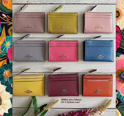 NWT Coach Mini Skinny Id Case Leather 88250