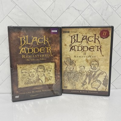 Black Adder: The Ultimate Edition & Black Adder 2 Remastered DVD - New Sealed -