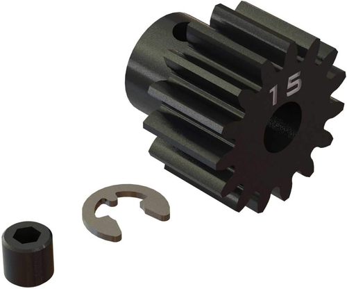 Pignone Acciaio Arrma 15T Modulo 1 – 5mm Perghiera – AR310476