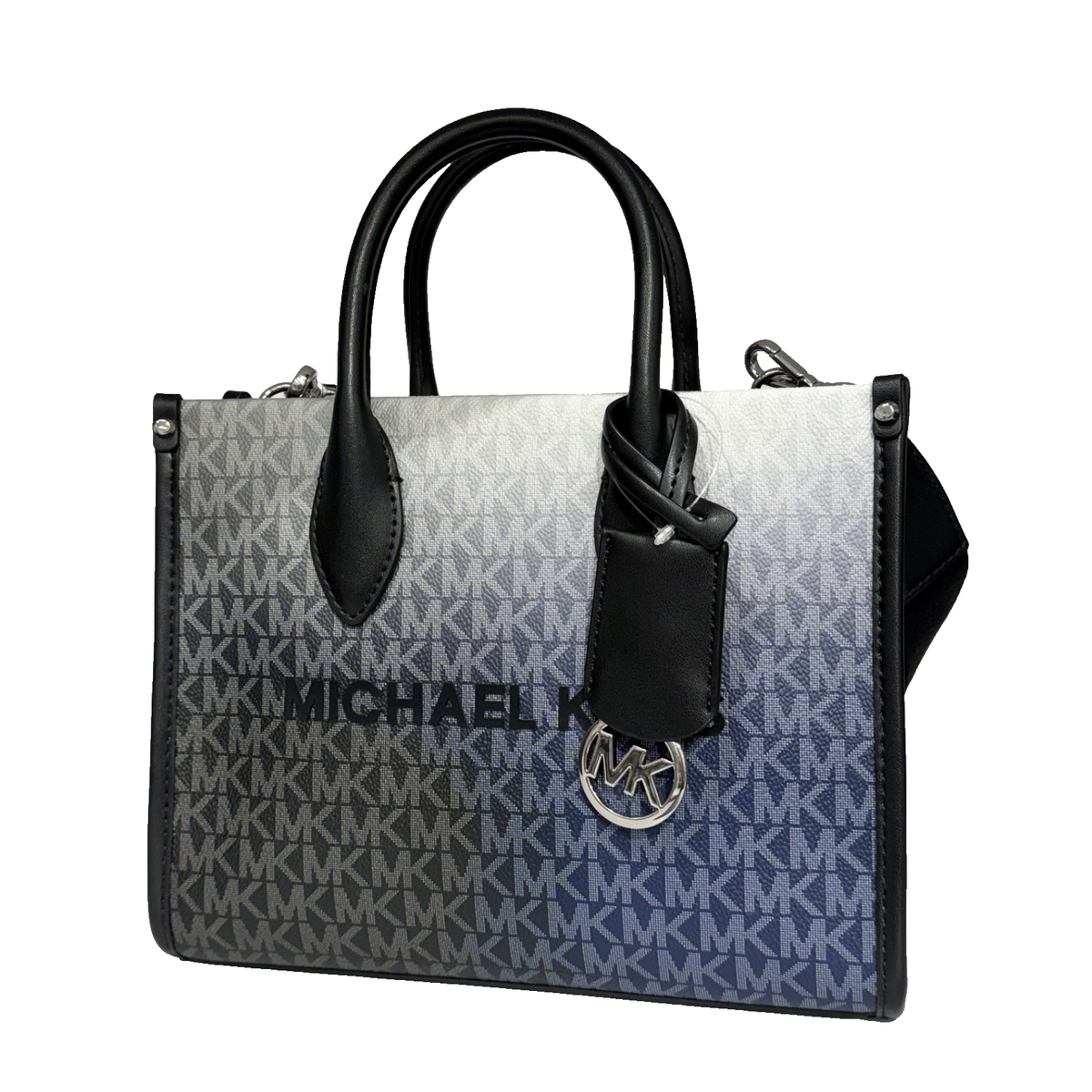 Michael Kors Mirella Small Shopper Tote Crossbody MK Logo Bag