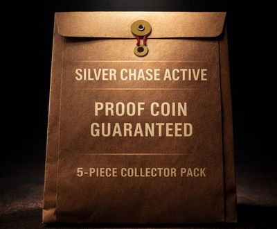 #ad 🔥 Silver Chase Mystery Bag – Proof Coin GUARANTEED Starter Collector Pack $19.99