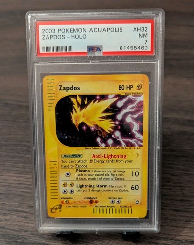 Zapdos graded PSA 7 for sale on eBay