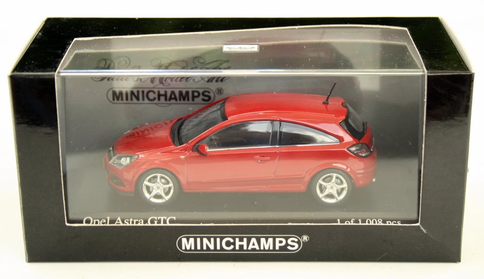 Opel Astra H GTC Bj. 2005-2006, Magma Red, Minichamps-Modell IN M.1: 43, Boxed - Изображение 4 из 4