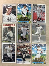 Aaron Judge Derek Jeter Ben Rice Yankees Premium Lot 9 Cards RC Foil 8-Bit