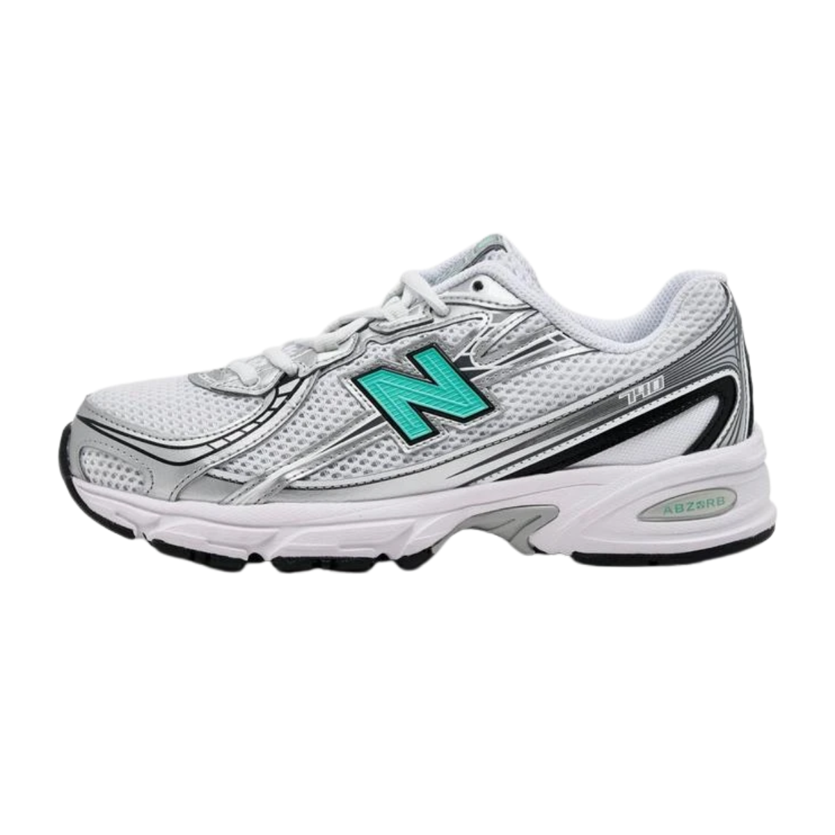 New Balance 740 White Teal Silver U740PJ2 Women's Size New | eBay