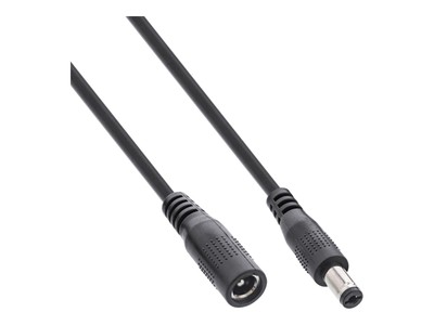 InLine® Cavo di prolunga DC maschio/femmina 3,5 x 1,35 mm, AWG 18, bianco, 2 m InLine® Cavo di prolunga DC maschio/femmina 3,5 x 1,35 mm, AWG 18, bianco, 2 m