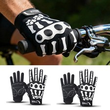Cycling Non-Slip Skeleton Skull Full Finger Gloves Touchscreen Gloves Men Women