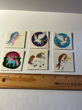 30 Unicorn Temporary Tattoos 5 Each of 6 Designs