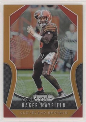 2019 Panini Prizm Orange Prizm 15/249 Baker Mayfield #88 jn1
