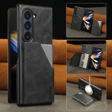 Retro Detachable Magnetic Wallet Leather Cover For Samsung Galaxy Z Fold 7/6/5/4