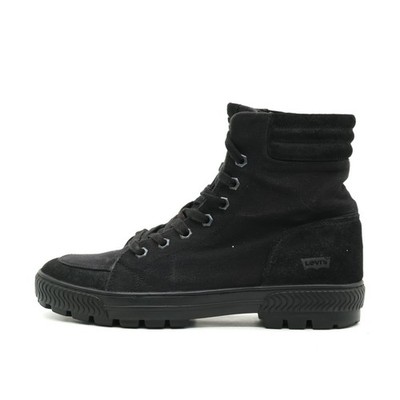 Levi's Herren 515299-A18-MENS Boots Schwarz High-Top Schnürstiefel EU 42,5