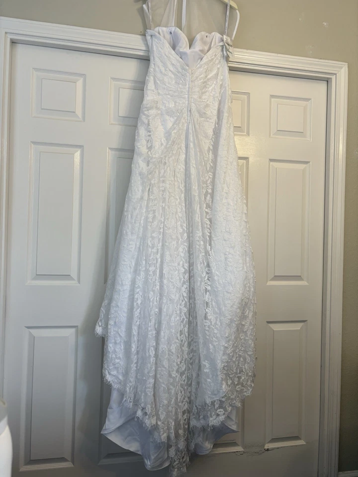 Encaje sin mangas con ribete de diamante Foto 4 de 4