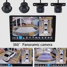 360° Panoramic Night Vision Backup Camera,Compatible Android-Based Car Radios