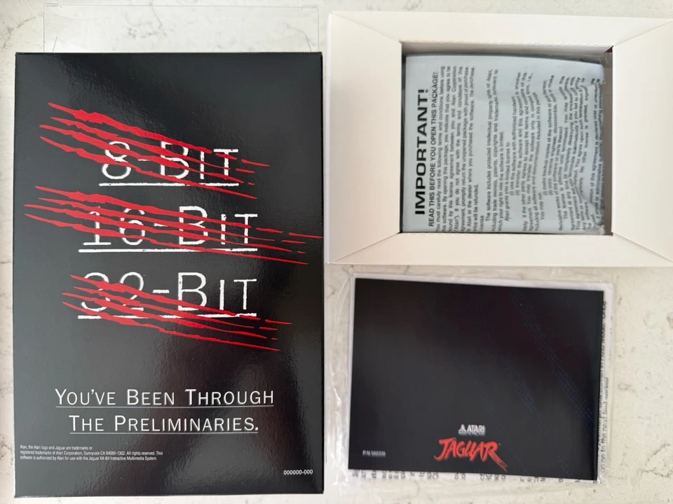 Atari Jaguar Factory Test Cartridge Brand New Rare Atari Diagnostics Cybermorph - Image 2 of 4