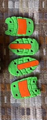 Lange XT WTR Grip Walk Rockered Replacement Soles Green fits 2016 XT 130 120 110