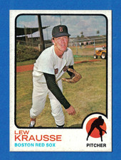 1973 Topps #566 Lew Krausse NM-MT Boston Red Sox