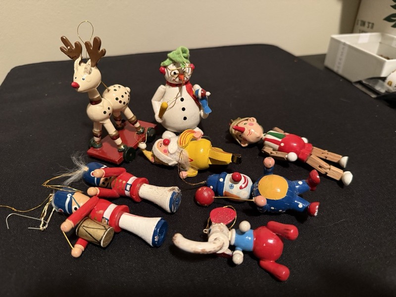 Large Lot of Vintage Christmas Ornaments