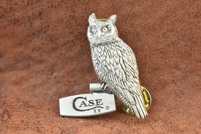 CASE XX USA COLLECTIBLE HAT PIN ONLY NO KNIFE METAL HOOT OWL (26319)