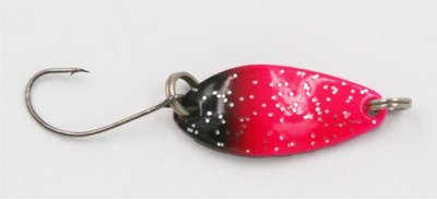 EFT Trout Sailor Spoon 2,5g Pink Black Glitter Forellenköder Blinker Köder