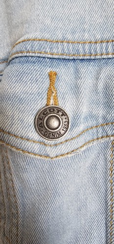 Giubbino giubbotto jeans denim Alcott Trucker Taglia XXL - Foto 3 di 5