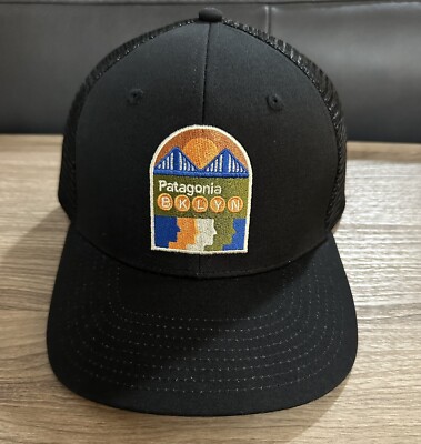 patagonia nyc キャップ　ブラック patagonia nyc キャップブラック