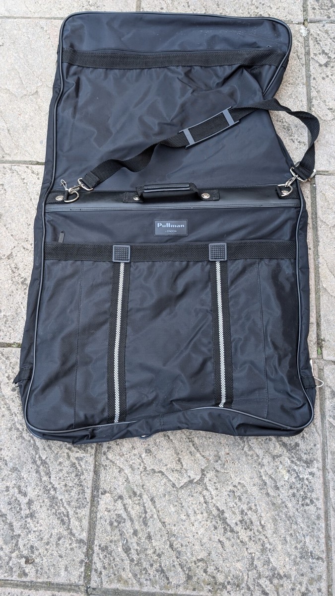 Porte-vêtements Pullman London - Sac Housse Costume Noir, Voyage, Robuste, Jusqu'à 45 Pouces