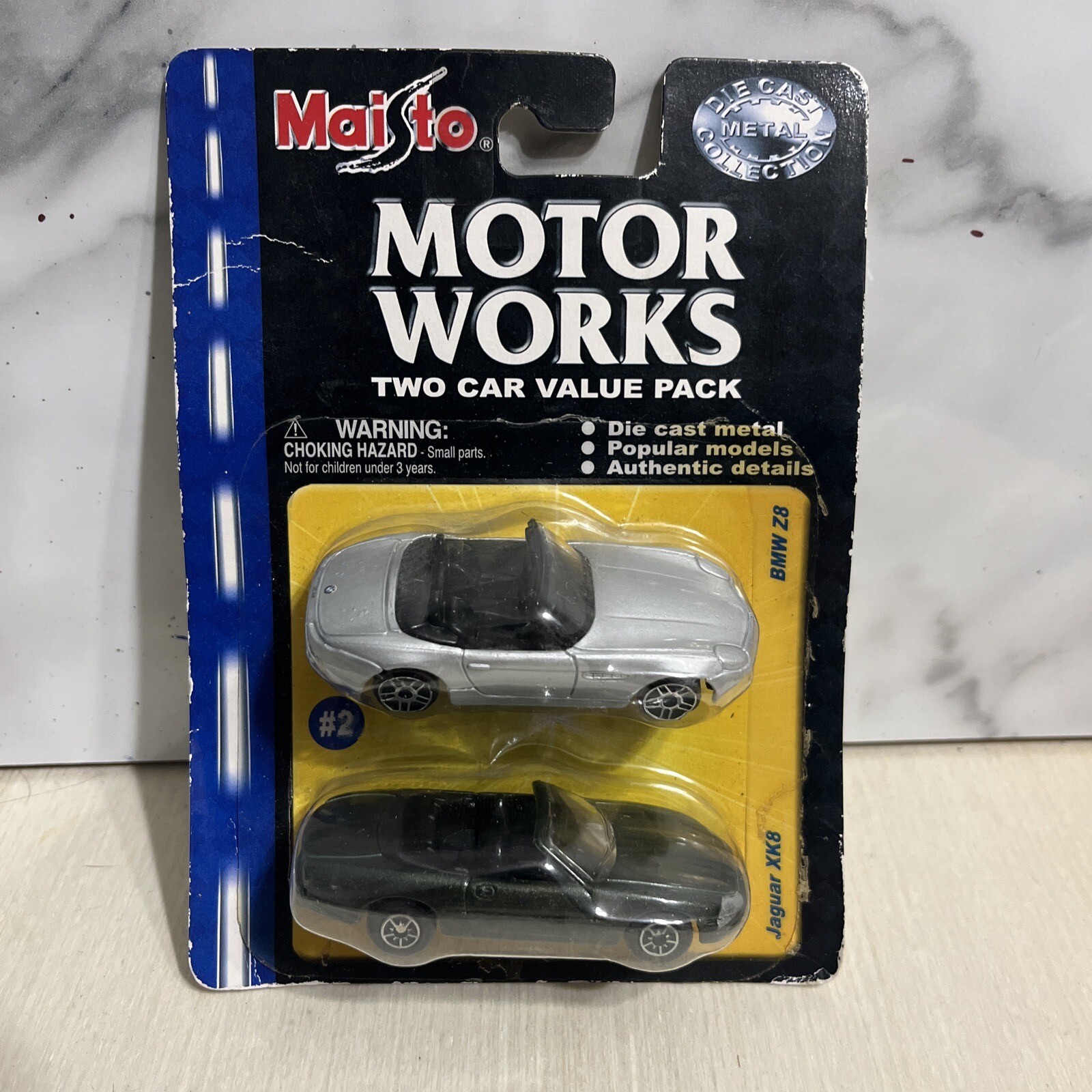 Maisto Motor Works Diecast Car Value 2 Pack BMW Z8 & Jaguar XK8! eBay