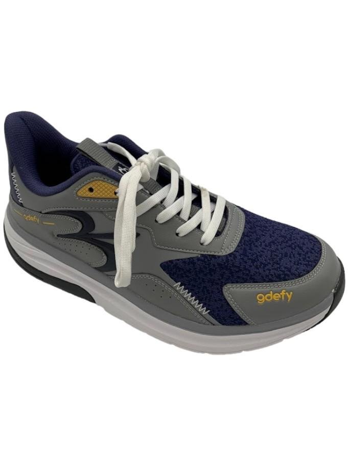 Мужские ортопедические кроссовки GDEFY VersoShock для ходьбы Энергия серого цвета