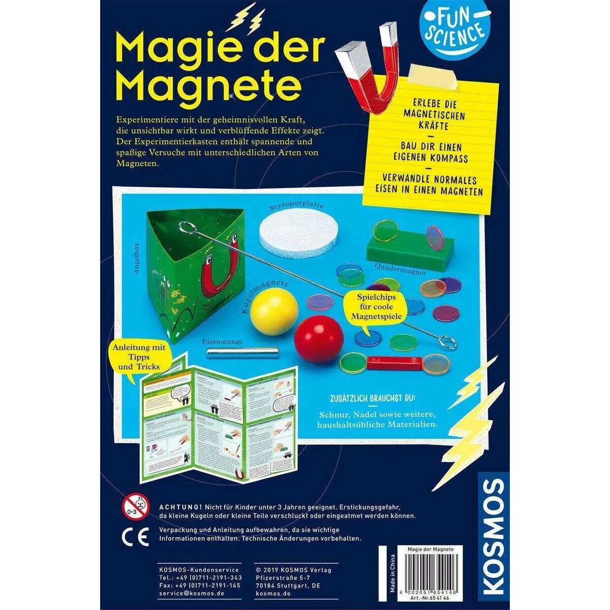 Thumbnail - Kosmos Fun Science Magie Der Magnete