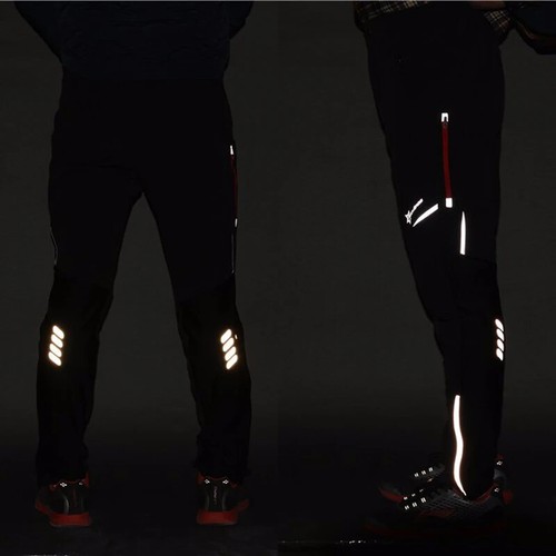 Men Women Sport Breathable Summer Reflective Pants Riding Bicycle Bike Fishing - Picture 4 of 13