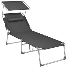 Liegestuhl Sonnenliege Gartenliege Gartenliegeverstellbar Campingliege 