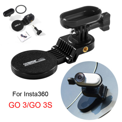 Für Insta360 GO 3/ GO 3S Kamera Magnetische Autohalterung Schnellspanner Zubehör