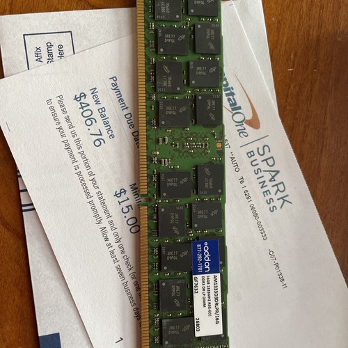 16GB Dimm Ecs Pc3-1333 For Proliant Gen 7 And 8 Low Power - Picture 2 of 2