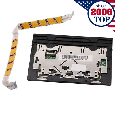 BLACK Trackpad with Cable for Thinkpad T14 GEN2 T14 T490 T495 P14S GEN2 Touchpad