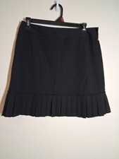 VTG John Paul Richard Skirt Uniform Retro Y2K Business Casual Office Black Sz 8