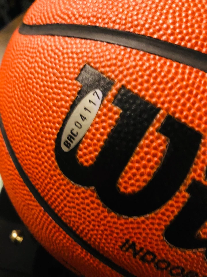 Cubierta superior de baloncesto firmada por Holograma Penny Hardaway. USA solamente Foto 2 de 4