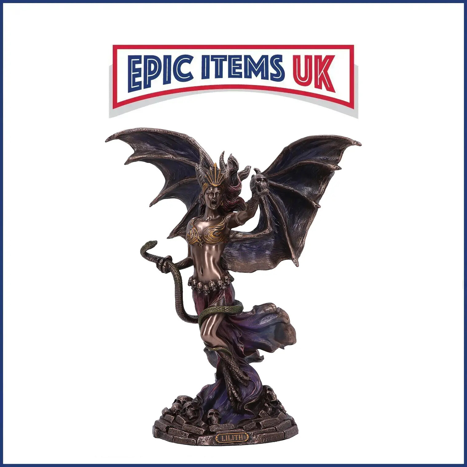 Nemesis Now Lilith The First Wife bronze figurine 24.5cm - IN STOCK